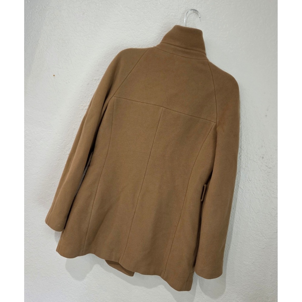 Wilfred‎ Peacoat Women's Large Wool Cashmere Deer Skin Double Breasted Luxury - Picture 14 of 16